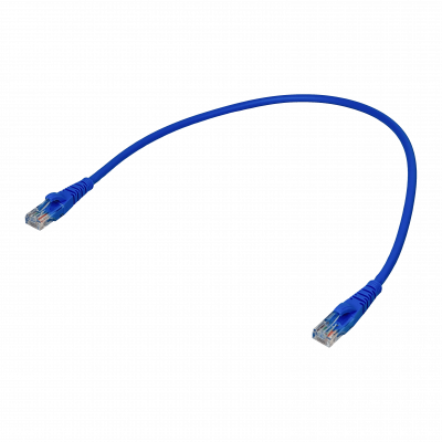 CPA-05-4 LINKMADE 4UN 50CM CAT5E AZUL LSZH LATIGUILLO PATCH MOLDEADO MULTIFILAR
