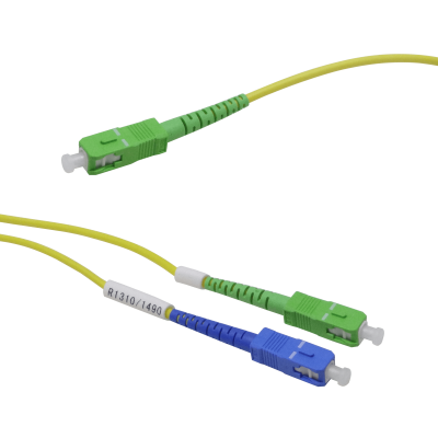 SPLITTER-FWDM WOLCK Multiplexor pasivo de fibra óptica monomodo con puerto SC/APC-1550, SC/APC-Com y SC/PC-1310/1490