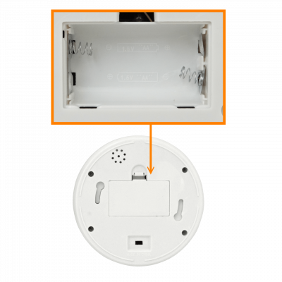 CAMA-DOMEF FALSA Cámara Domo Simulada DS-1500B requiere-2xAA
