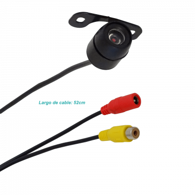 CAMA-RE IP67 requiere-12VDC/0,3A RCA-H Análoga Cámara 1024x768 Visión Posterior
