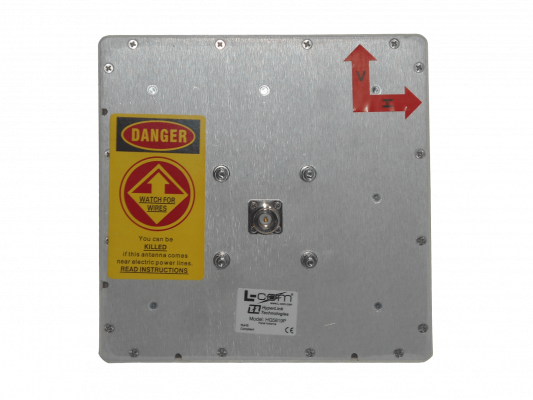 HG5819P L-COM Antena de Panel 5,8GHz 19dBi Conector N-Hembra Banda 5725-5850MHz UNII ISM