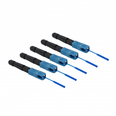 CFCS-SPLICE 5-unids. SC/UPC SM Conector de Fibra Monomodo Empalmable para Fusionadora