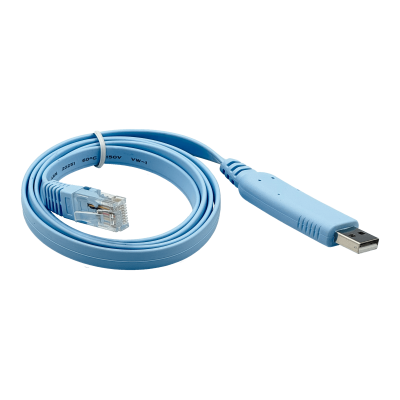 USB-RJ45 Cable 1m Consola RJ45-Macho USB-AM Adaptador para Interfaz RS232 USB2