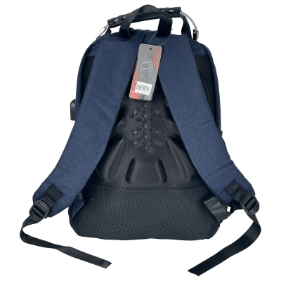 MOCHILE-A Mochila Azul Portátil 16-pulgadas 31x40cm Incluye-USB/Conector 3,5mm