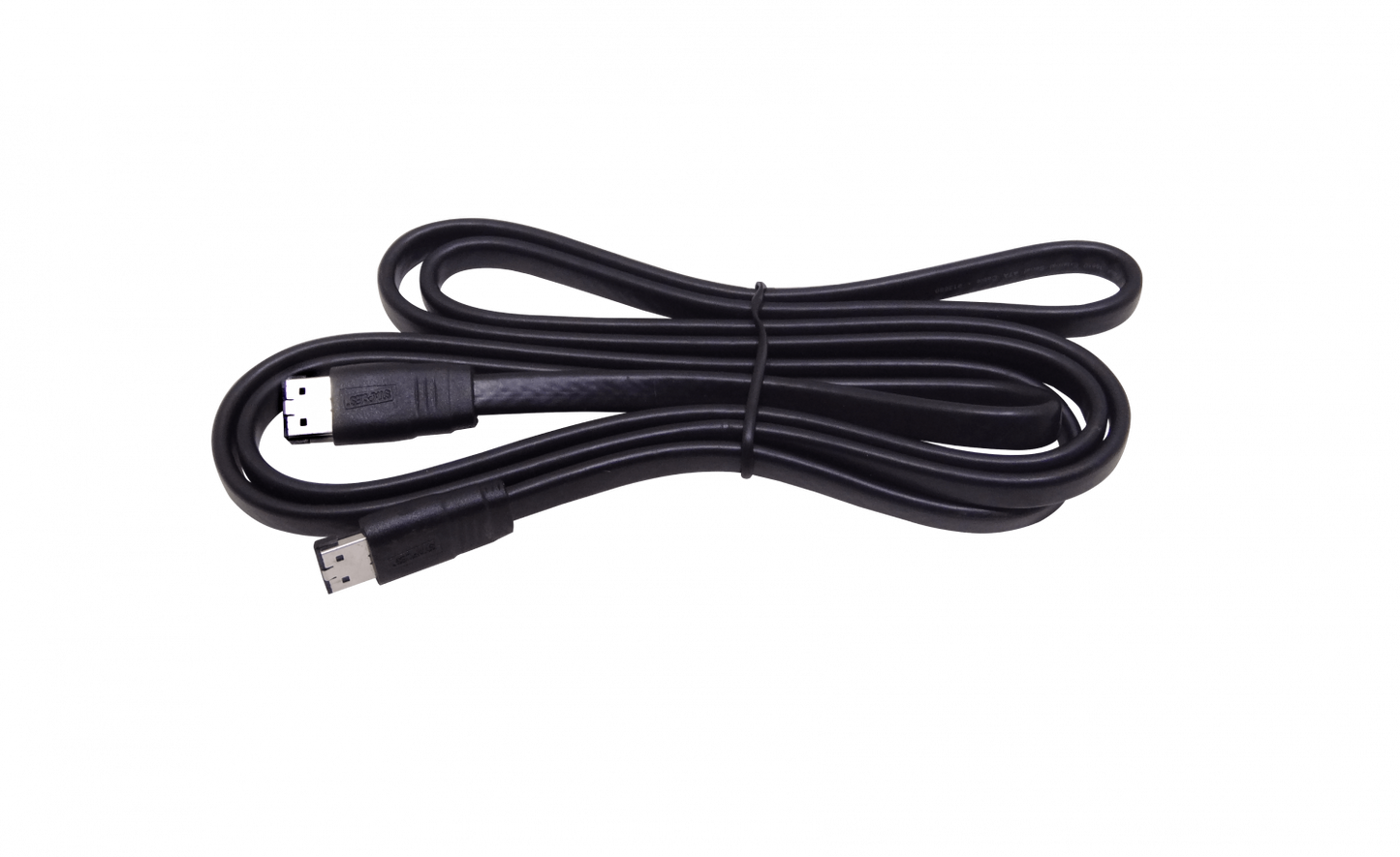 ESATA Cable de Datos eSATA a eSATA 180cm 1,80 metros Color Negro para Disco Duro Externo