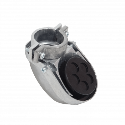 EMT32-CAP Cubierta Terminal para Conduit EMT de 32mm (Rango 30-35mm) con 5 Orificios para Cableado