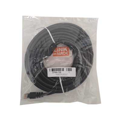CPXN-100 LINKMADE EXT 10MT MULTIF SF/UTP NEGRO CAT5E Cable Exterior