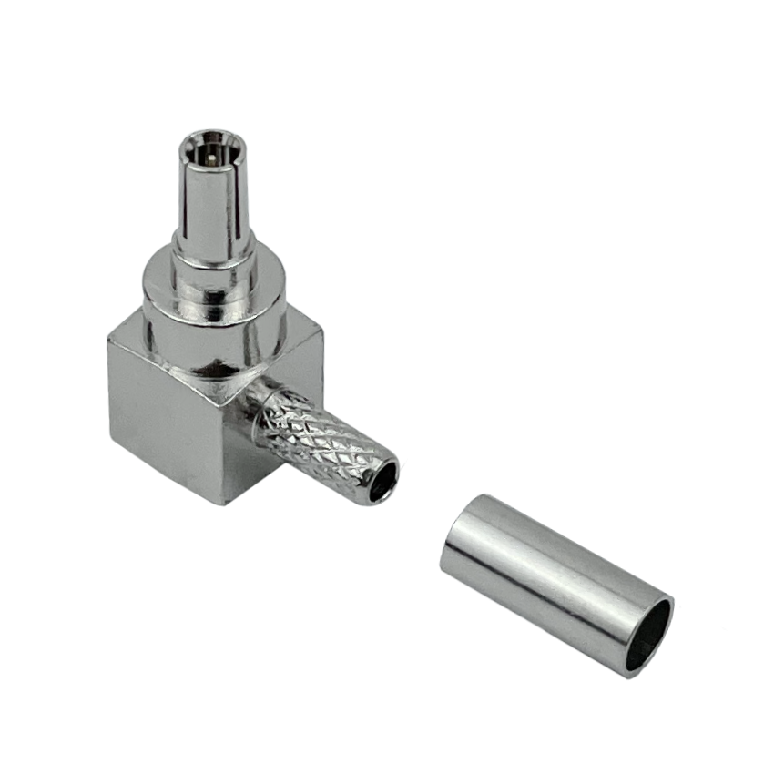 9M1J CRC9-Macho 90 Grados RG316 Conector para Crimpar Compatible CA100 RG174