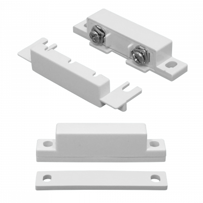 DS-BLANCO1 BESTKEY BLANCO GRANDE Sensor Magnético 2C incluye-4-Tornillos NO-INCLUYE-CABLE