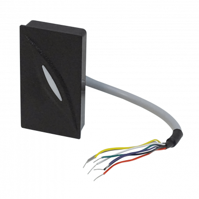 KR101E ZK Lector RFID 116x75mm Teclado req/6-14VDC 6-pin Zumbador sin-Pulsadores