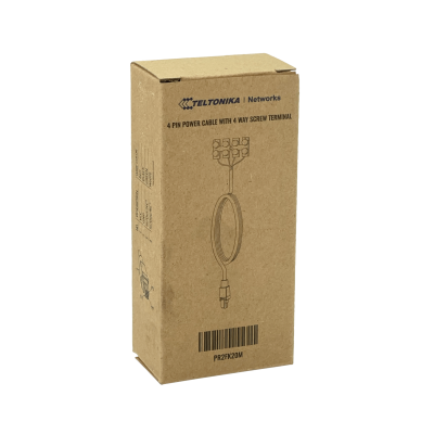 2X2-4P TELTONIKA Cable de Alimentación 193-200cm Microfit-2x2 con-bloque 4-pin PR2FK20M