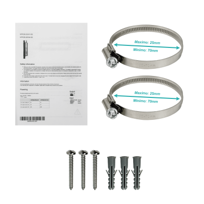 MTP250-53 Fuente de alimentación exterior MIKROTIK 53V 250W IP67 para NetPower MTP250-53V47-OD