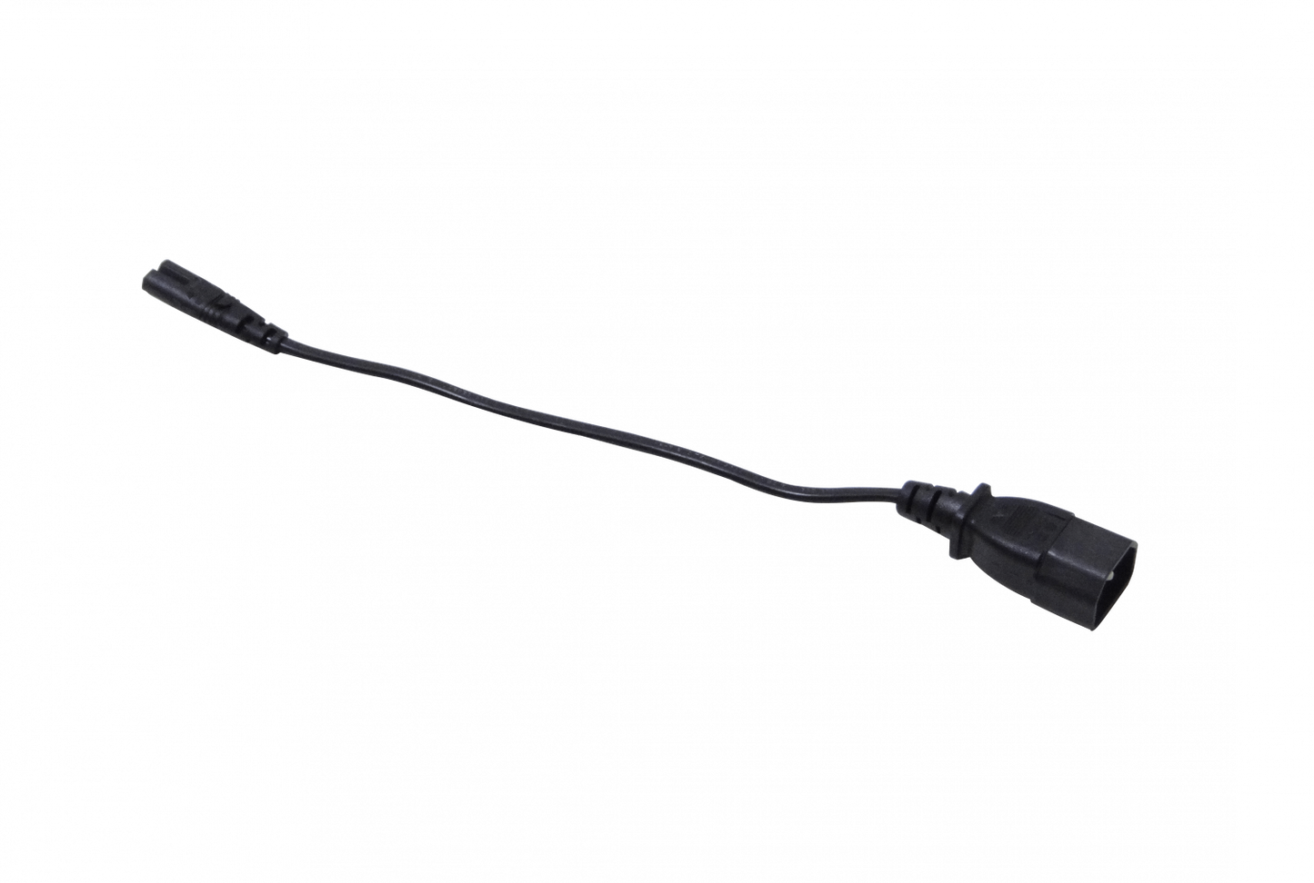 CCM8 0,8mt Negro Tipo-8-C7-Receptáculo a C14-Enchufe Conductor de Energía 3A 2x0,75mm2 80cm