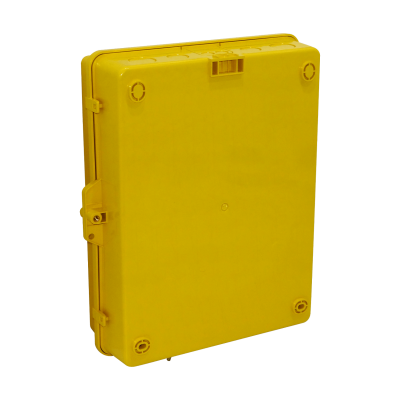 NP171406YV ALTELIX Con Rejilla Amarilla 432x355x152mm IP55 Cofre de Exterior NEMA3 PC+ABS