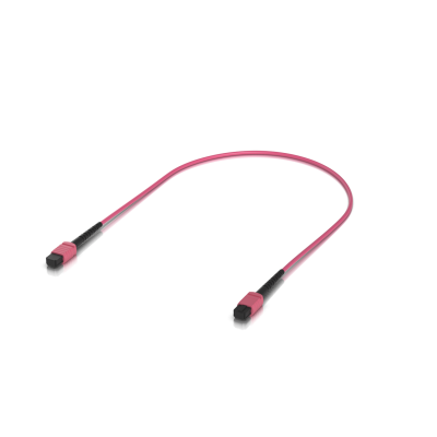 JF4MM05U UI 0,5mt MPO-MPO 12-Fibras Categoría-B OM4 Fibra Multimodo Cable de Interconexión LSZH