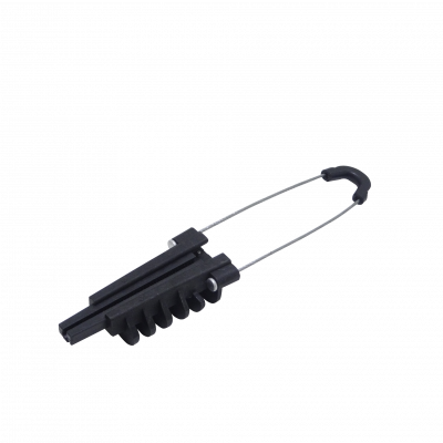 CLAMP-DROP Alambre-2,5mm 20cm Fijacion Plastica 106x63x37mm para Cable Fibra Drop