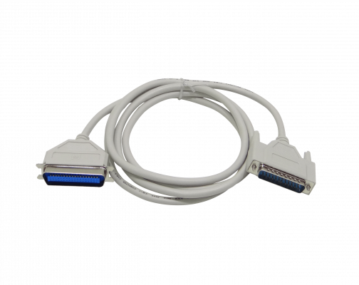 DB25CEN36 Cable para Impresora Centronics 1,8 metros DB25-Macho CEN36 Gris VW-1