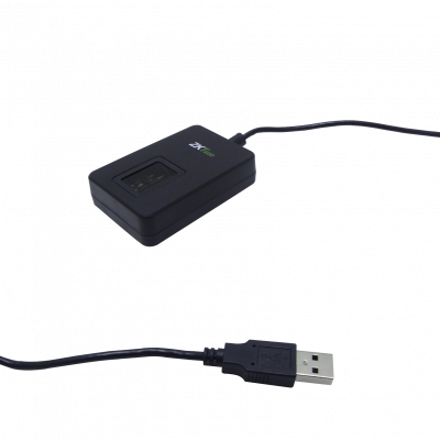ZK9500 ZK Escáner de huellas USB-AM 500ppp 32/64bits 256 tonos de gris cable-100cm Negro