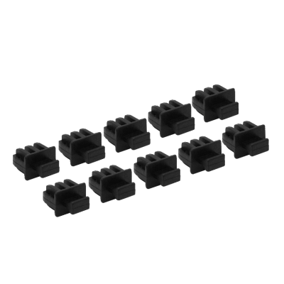 SFP-TAPA 10-unidades Cubierta para SFP Plástica Negra Protector-Puerto-SFP