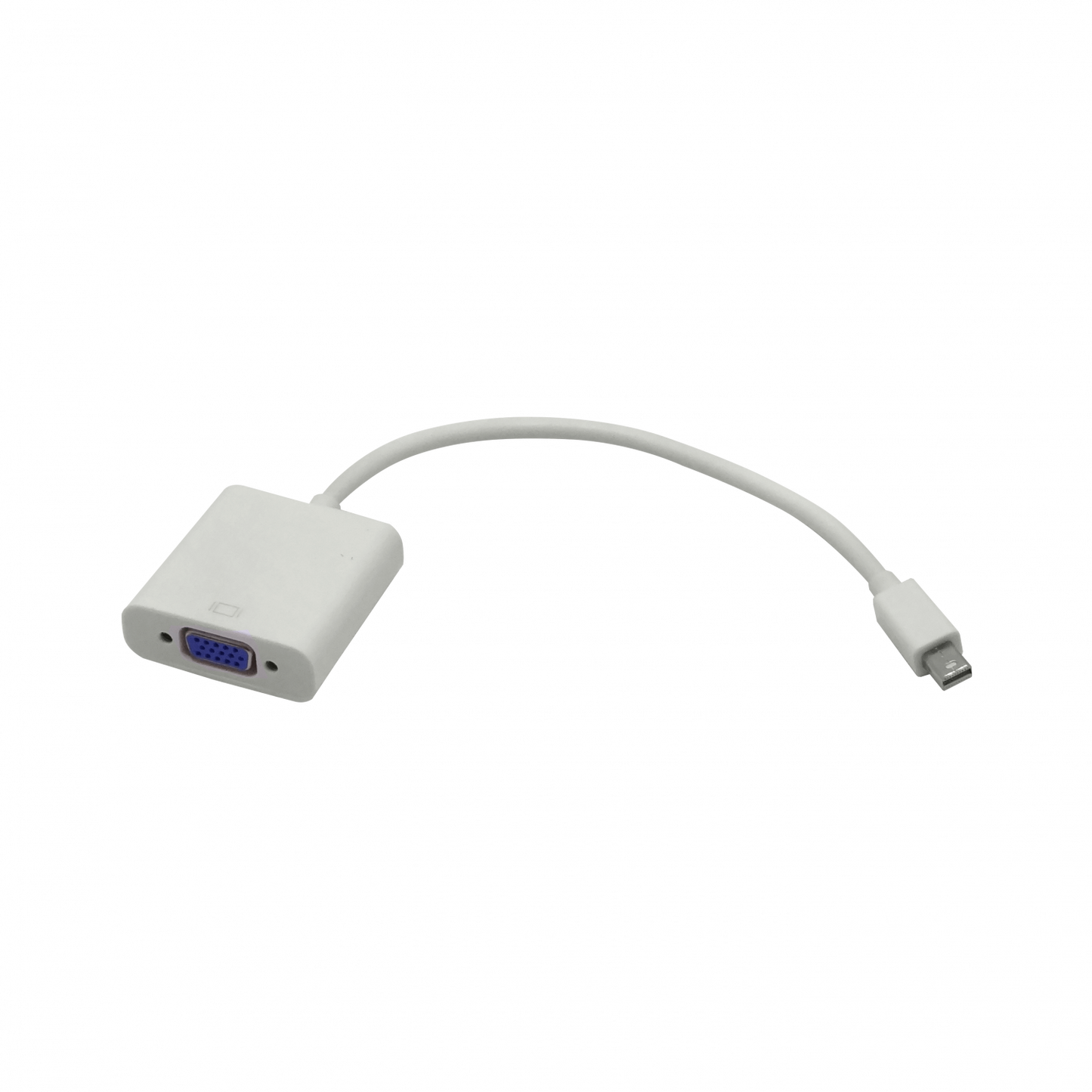 UL-MDPVGA Adaptador Macho Mini DisplayPort a Hembra VGA Blanco 15cm para MAC