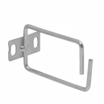RAD-G Soporte metálico cromado para rack de ordenador, marca LINKMADE, tipo gancho