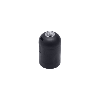 SOQ-E27-N Portalámparas volante E27 negro REMA, 150 W, 250 VCA