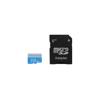 MSD-256MB 256mb 0,25GB Clase6 Tarjeta MicroSD con Adaptador-SD