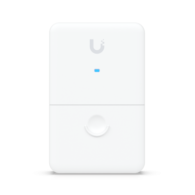 UISP-DPI Inyector PoE doble UBIQUITI 2-2500, 48VDC y 100W, requiere 27VDC, para TransPort con protección IPX5