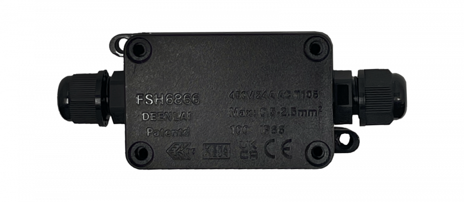 CP-IP66 Caja de conexiones copla 24A 450V AWG24-10 IP66 3x0,5-2,5mm2