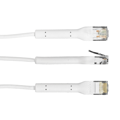 WUP-03 UBIQUITI Blanco 30cm Cable Cat6 RJ45 0,3mt U-Cable-Latiguillo-0.3M-RJ45