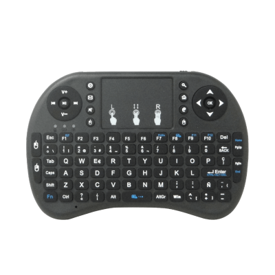 MINI-TECLADO Teclado Compacto sin Cables 2,4GHz con Touchpad Integrado USB, requiere pilas AAA BL-5C
