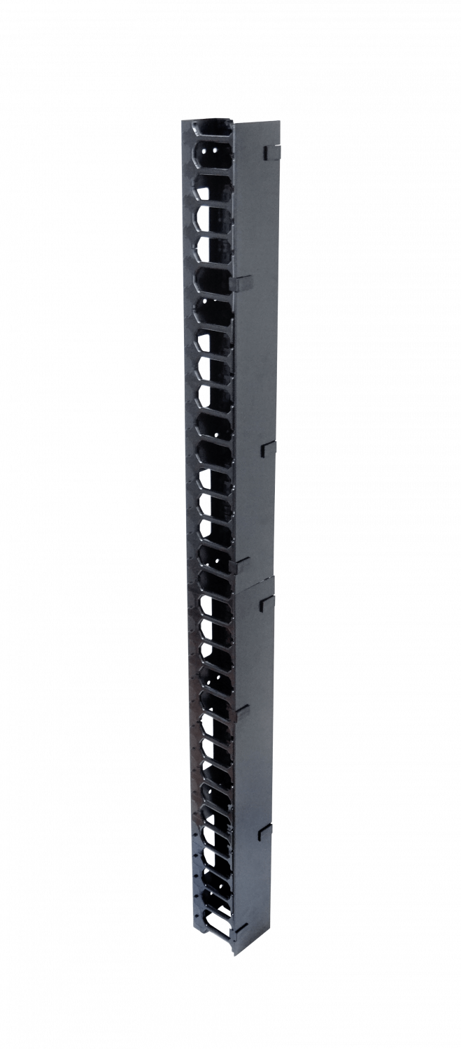 RAD-P32V 32U-142cm Gabinete Vertical 2-puerta-Metal Latón-Plástico Ancho-10cm Fondo-11cm