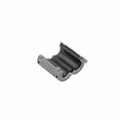EMI-1132G. Ferrita 20mm x 32mm Níquel-Cinc destinada a conductores 9-11mm Gris
