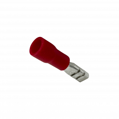 TFRH-25 2,8x0,3mm 100u. Rojo Hembra Parcialmente Aislado Faston 0,5-1,5mm2 FDD1.25-110