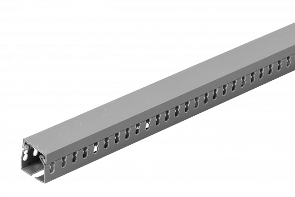 RAD-E2 Conducto Ranurable 2mt x 25x25mm Gris destinado a Cuadro Eléctrico