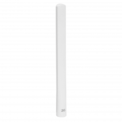 ANT-2405 Antena Omnidireccional Exterior 5dBi 2,4GHz 2,3-2,7GHz 7º RPSMA-M 14x150mm Negra