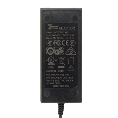 24HPOW MIKROTIK 24VDC 2,5A Alimentador Eléctrico necesita-Cable-C13 Transformador Plug-5,5x2,1mm