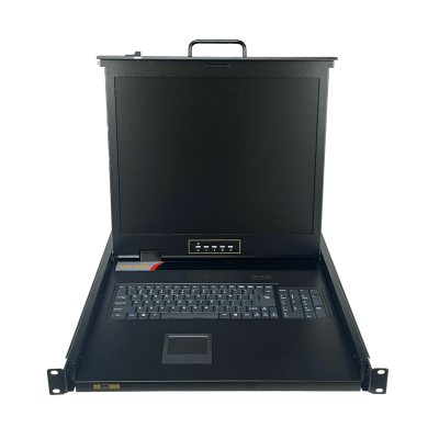 CONSOLA-1U Consola Monitor 1-VGA Teclado Trackpad 1-USB Rack 1U requiere-KVM