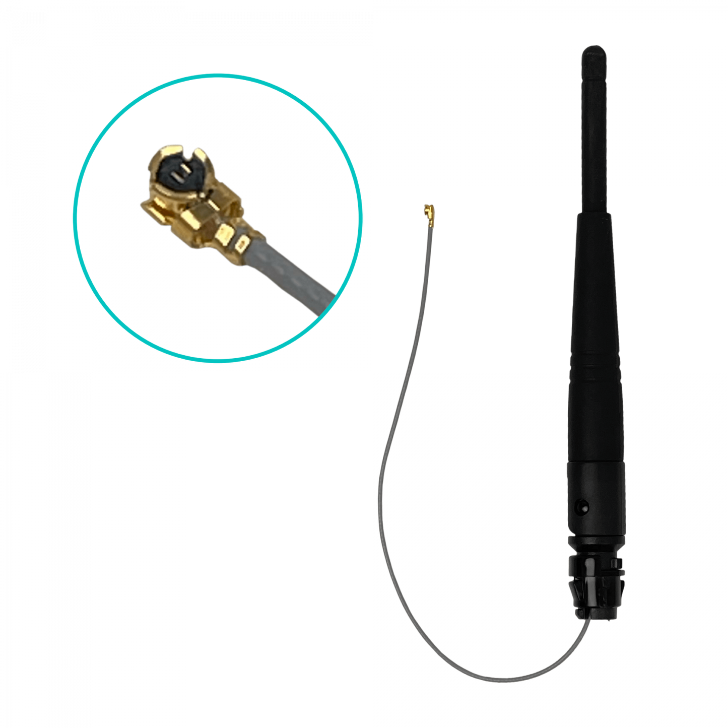 ACSWI MIKROTIK ANTENA OMNIDIRECCIONAL U.FL(IPX) 2.4 - 5.8GHZ 4DBI