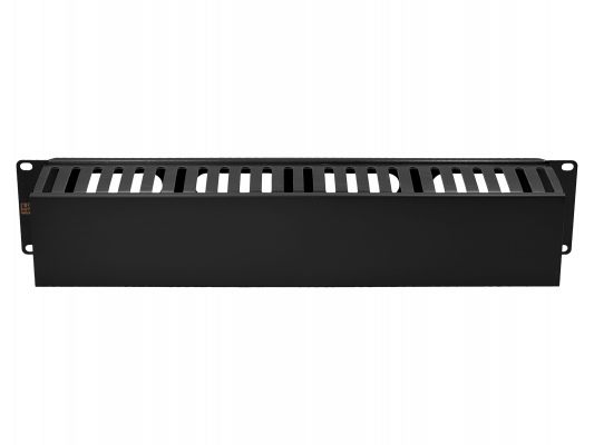 RAD-2PL LINKMADE Bandeja para rack de 19 pulgadas y 2 unidades de altura, fabricada en metal y plástico con 78mm de fondo