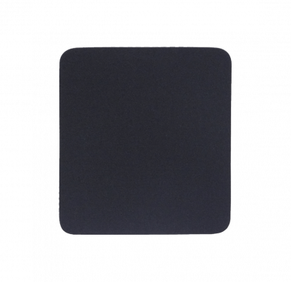 MOUSEPAD Alfombrilla Ratón Negra 24x22cm MPBK