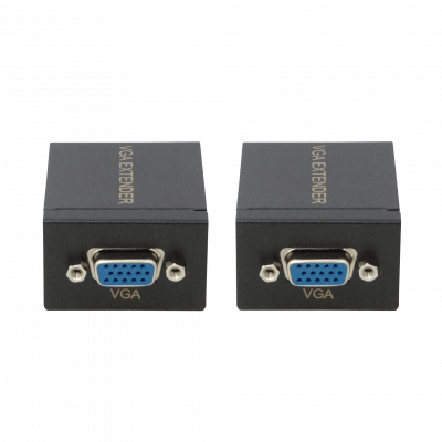 VGA-RJ45 Extension Pasiva Pareja VGA-H UTP-RJ45 60mt no requiere fuentes poder