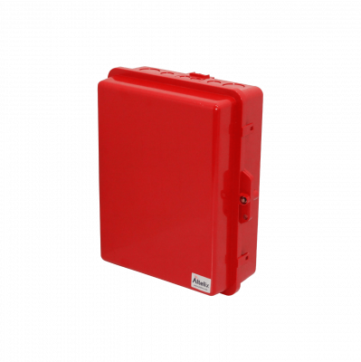 NP141105R ALTELIX Roja 355x280x127mm IP55 Envolvente Estanca NEMA3 Policarbonato+ABS
