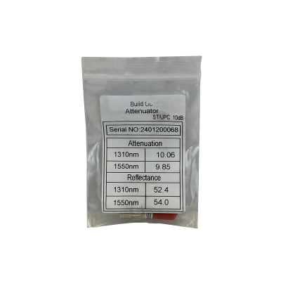ATST-10 10dB SM ST/UPC Attenuator Atenuador ST-Macho/ST-Hembra MonoModo