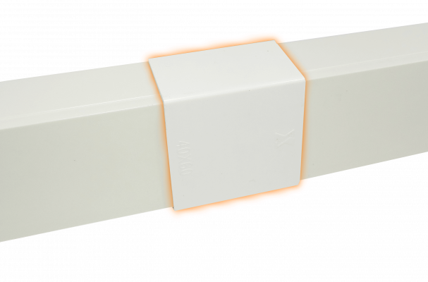 QN6U LINKCHIP Unión para Canaleta Blanca 60x40mm, Modelo CCA-6040-U, Compatible con QN6W