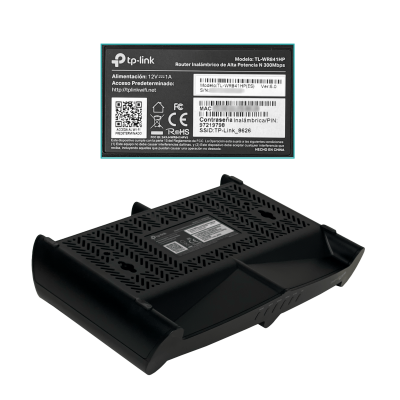 TL-WR841HP TP-LINK Enrutador Inalámbrico de 2,4GHz con Velocidad N de 300Mbps, Potencia de 30dBm, 2 Antenas RPSMA de 9dBi, 4 Puertos LAN y 1 WAN