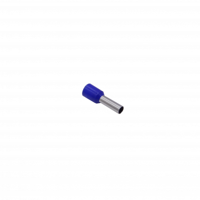 E4009-A Azul 4,0mm2 9/16mm 100-piezas AWG12 Terminales Aislados para Crimpar