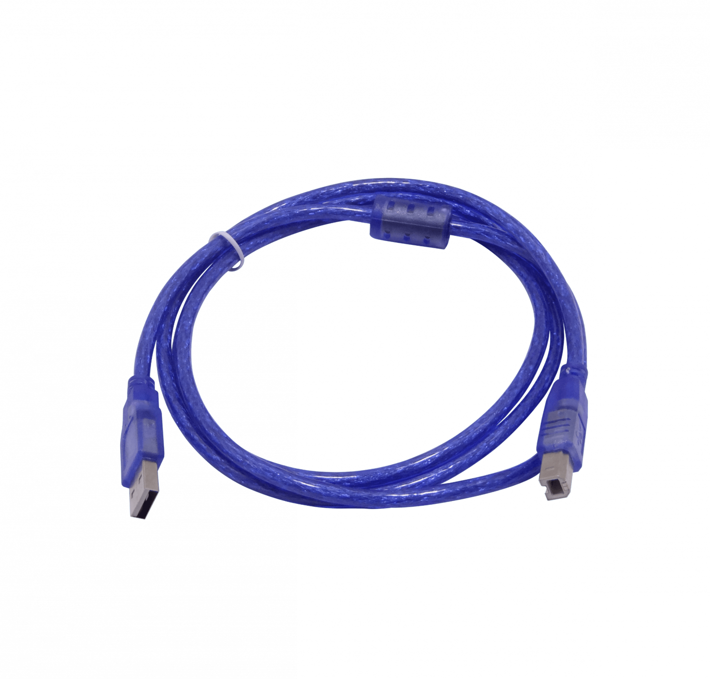 USBAB15 1,5mt Cable Azul USB-2.0 A-M B-M AM-BM p/Impresora/Otros 150cm
