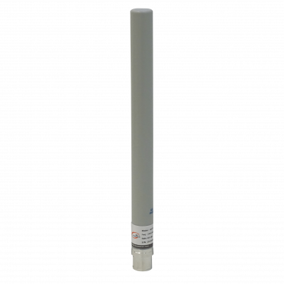 ANT-256 Antena Omnidireccional 4dBi (2,4-2,48GHz) / 6dBi (5,15-5,85GHz) Conector N Macho 20x220mm