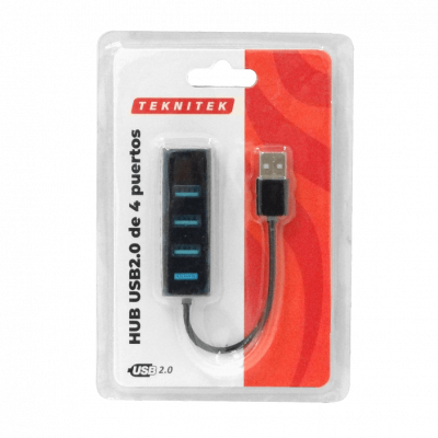 HGEN2 HUB 4-USB-2.0 Cable-10cm no-permite-fuente-poder 480mbps